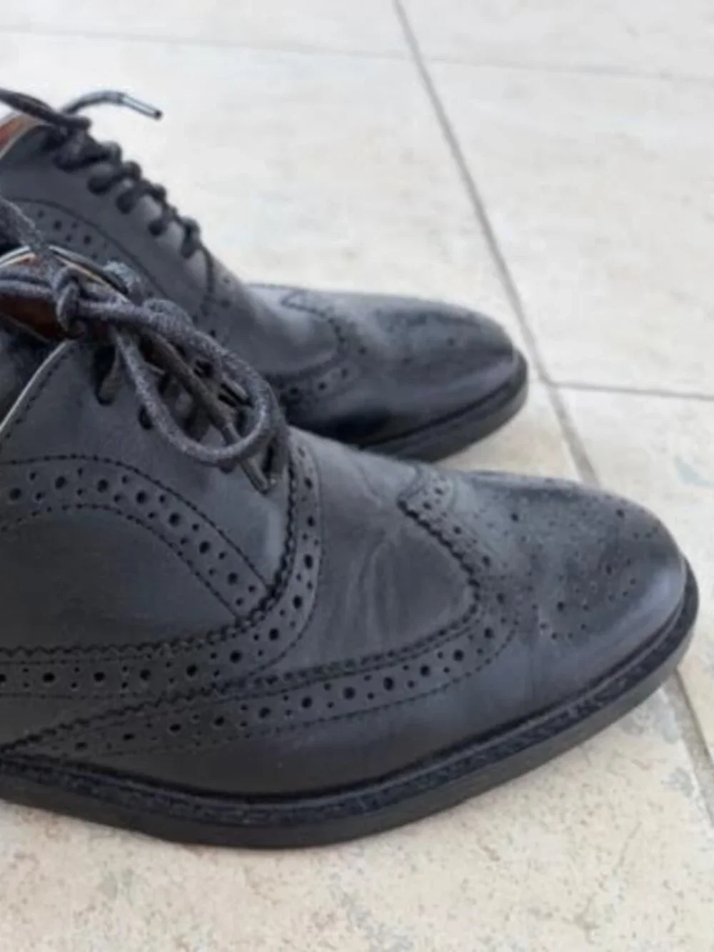 ALDO Men's Asoecia Oxford Dress Shoe Size 8 Black